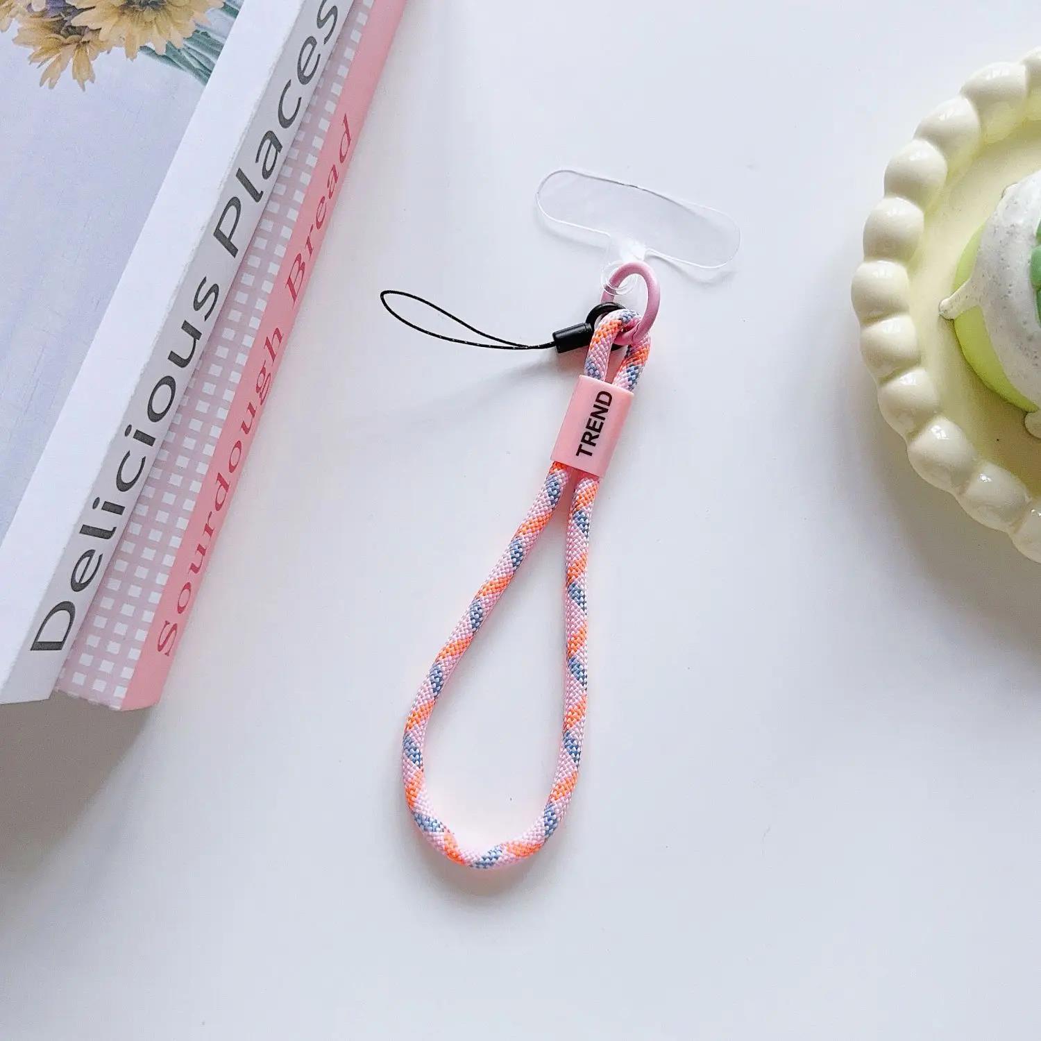 

1Pc New Woven Mobile Phone Lanyard, Wristband, Colorful Woven Lanyard, Headphones, Keys,Wallet,Dolls Colorful Security Wristband