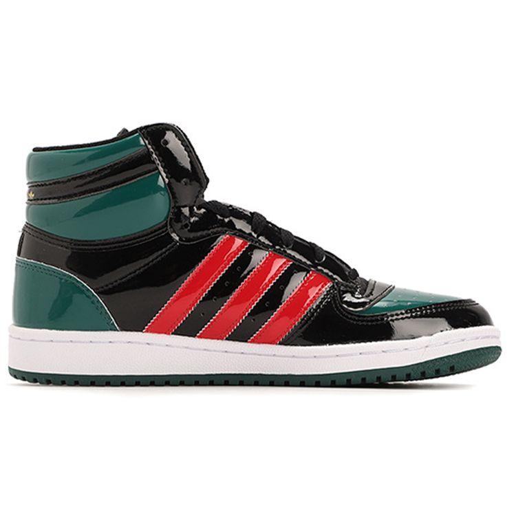 Adidas Top Ten High Miami Unisex Sneakers Green Core-Black Collegiate-Green FX7874