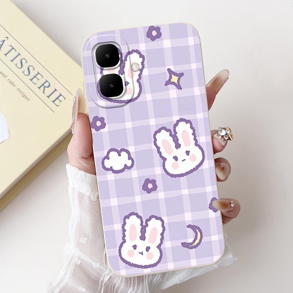 For Infinix Smart 10 Case Cute Rabbit Panda Cartoon Accessories Soft Silicone Protect Phone Cases For Infinix Smart10 Full Cover