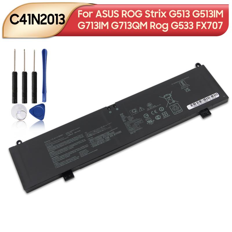 Genopladeligt Lithiumbatteri Til ASUS ROG Strix G513 G513IM G713IM G713QM Rog G533 G533QM G533QR C41N2013 C41N2013-1 Bærbar Batteri 5845mAh/90Wh