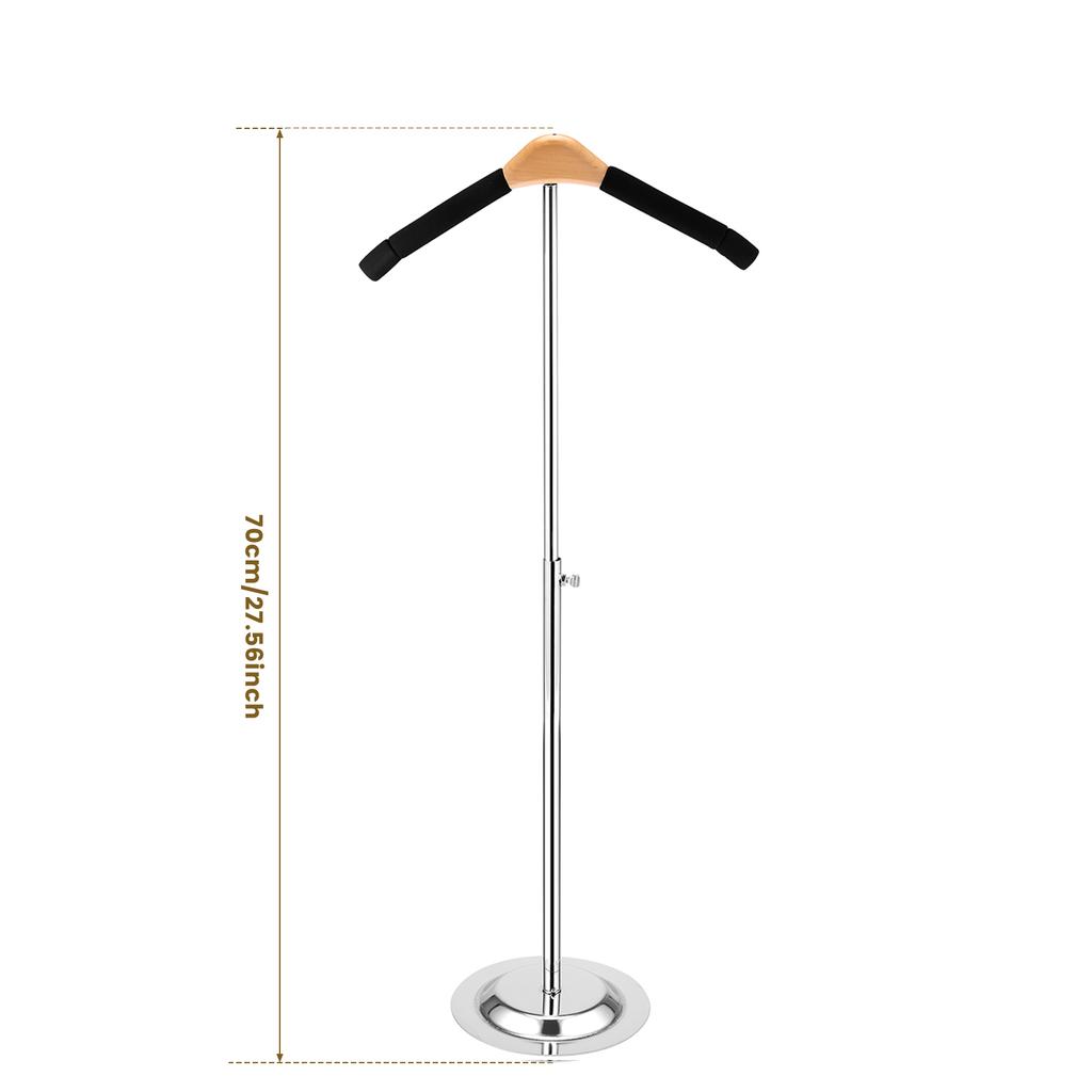 Adjustable T Shirt Display for Kid Adult Flexible Shirt Rack Shoulder Portable Hanging Metal Clothes Display Stand Hanger Rack