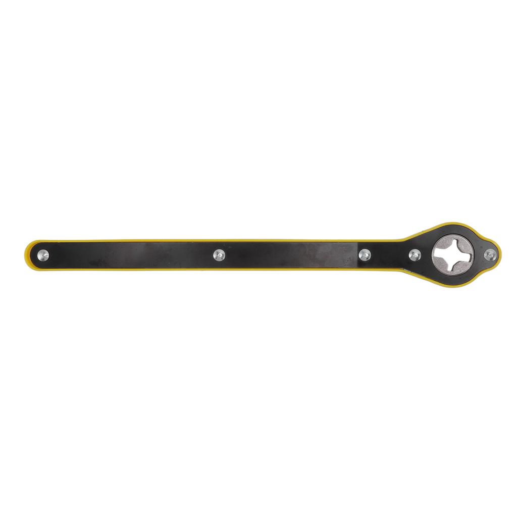 Ratchet Wrench 34cm Long Handle Ergonomic Labor Saving Jack Ratchet Wrench for Wheel Tire Removal