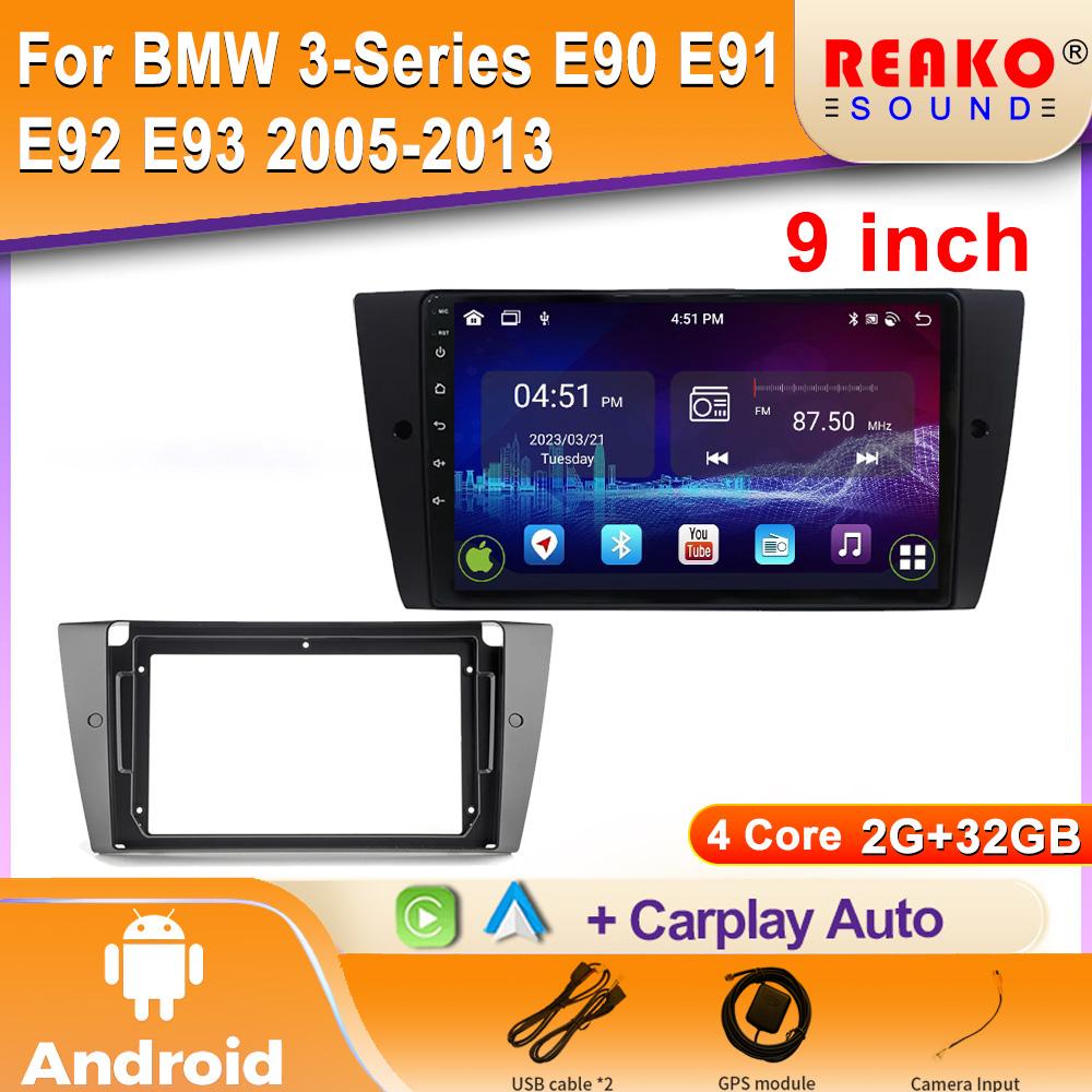 

Для BMW 3-Series E90 E91 E92 E93 2005-2013 Бездротовий CarPlay Android Auto Мультимедійна Навігація GPS CarPlay Радіо Екран Стерео 4 core 2GB+32GB carplay