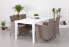 Stuhl Sessel Gartenstuhl für Balkon Terrasse Bequem Allibert + Kissen Beige