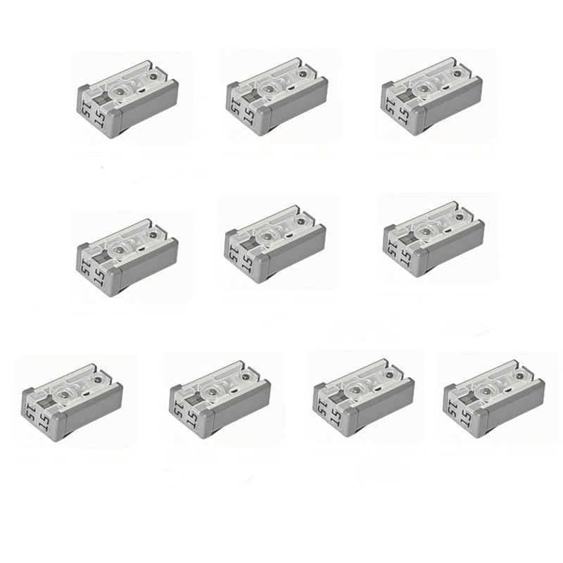 28 шт. 15A 20A 25A 30A 40A 50A 60A 32V Мини-предохранители автомобильные с прорезью, форм-фактор MCASE, набор 15A