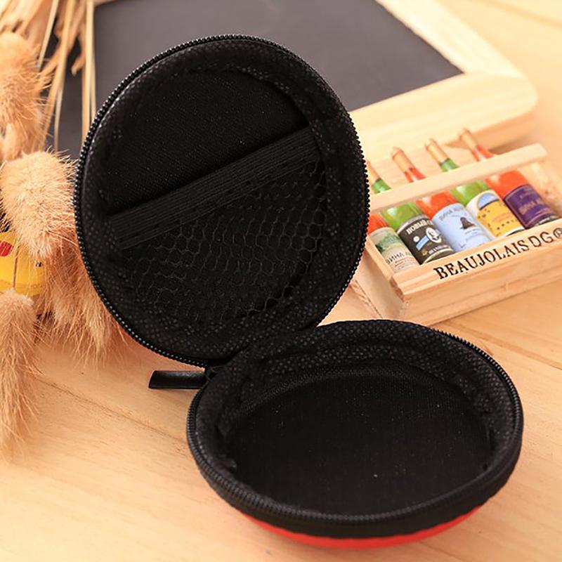 Earphone Wire Organizer Box Coin Purse Headphone Usb Cable Protective Case Storage Box Wallet Pouch Bag Container