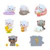 Mitao Honey Peach Cat 2 Season Lucky Cheap Cute Blind Box Toys Blind Bag Cartoon Figure Doll Children's Birthday Christmas Gift