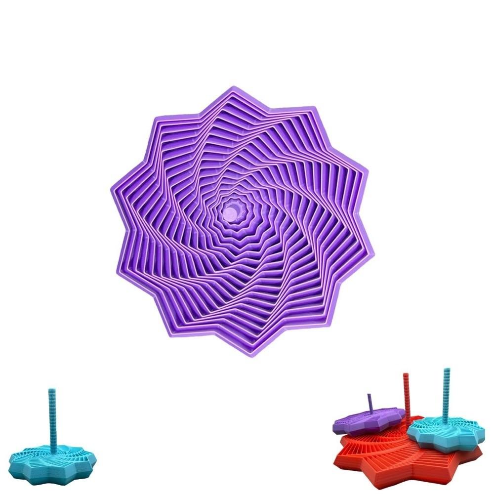 PLA Fractal Fidget Hexagon 3D Printed Fidget Toy Desktop Decompression Toys  for Office&School