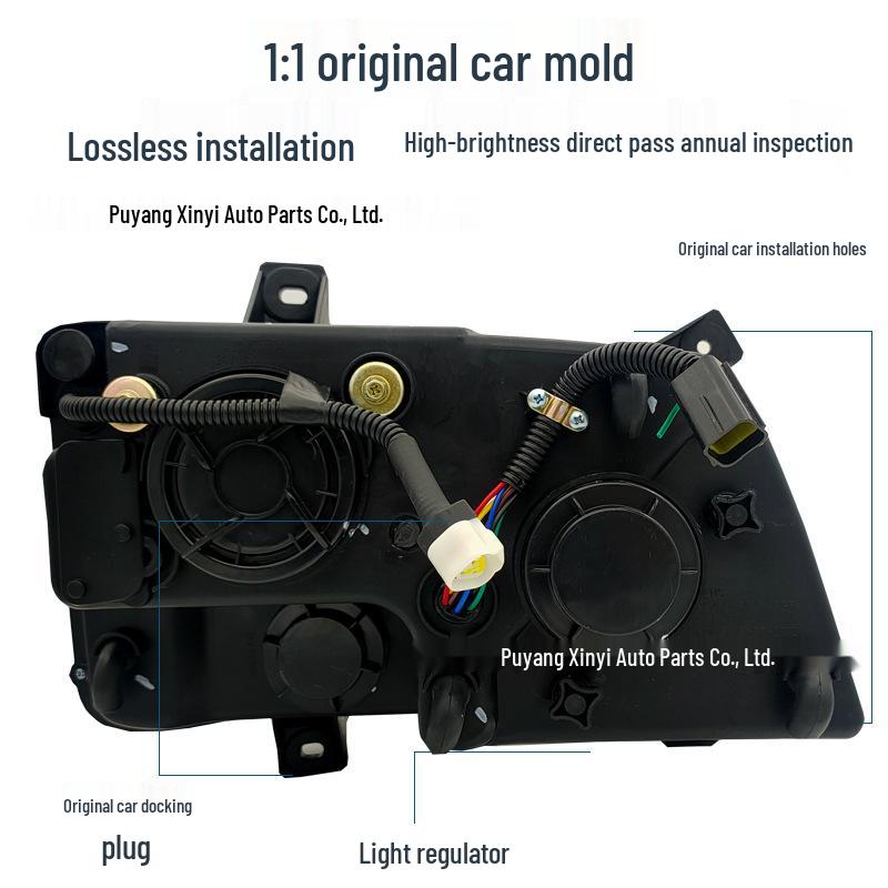 SITRAK HOHAN J7B J5G LED Headlight Assembly with Dual-Lens Sequential Turn Signal and Daytime Running Light