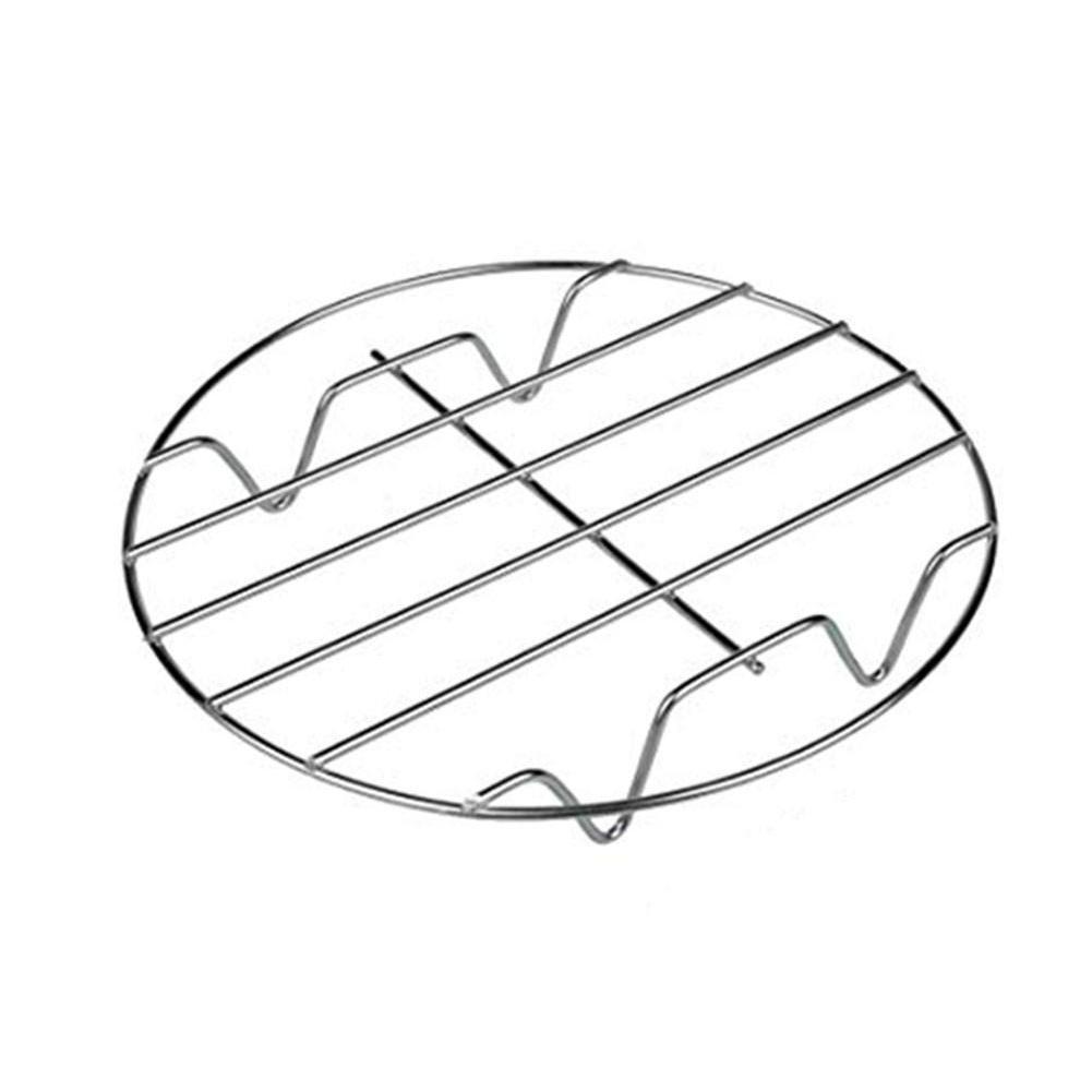 6/7/8Inch Grid Airfryer Grill Cooling Cooking Stainless Steel Air Fryer Racks For Steaming Stand Multi-purpose Baking Air Fryer
