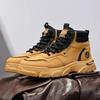 =Ankle Boots Men Men's Safety Shoes Genuine Leather Men's Motorcycle Boots Luxury Shoes High Quality Mens Shoe Casual Sneakers