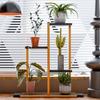 Pflanzenständer Indoor Etagen-Pflanzenständer für Zimmerpflanzen Mehrfacher Eck-Blumenständer für Wohnzimmer Mehrschichtiges Eisenkunst-Pflanzenregal
