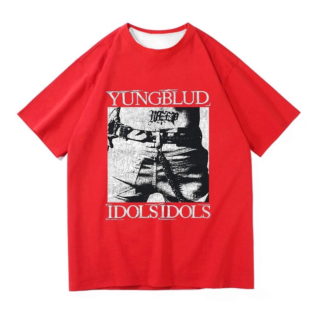 

Yungblud Idols World Tour 2025 T Shirt New Fashion Men/Women Hip Hop Aesthetic Wings PUNK T-shirt Cool Tees Shirts 4XL