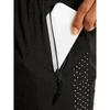 Pantalones Cortos Deportivos Ligeros de Secado Rápido Transpirables Casuales para Hombre con Cintura Elástica y Bolsillo con Cremallera