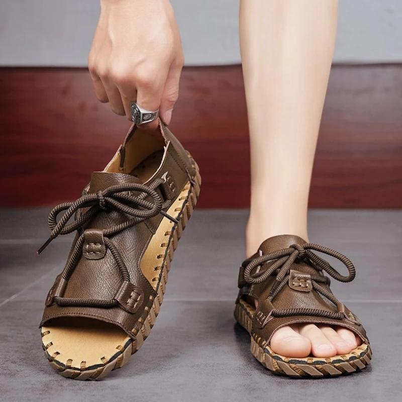 Flat Male Shoe Breathable Casual Big Size Outdoor Luxury H Barefoot New Summer Low Price Daily Use Buy Eva Stylish Men's Sandal