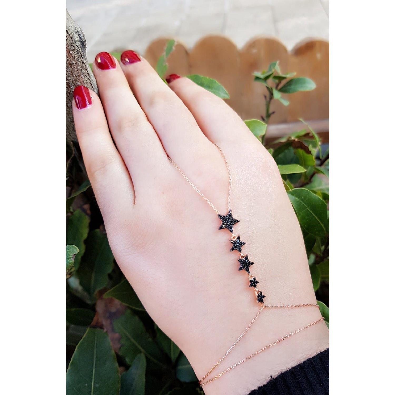 

Woman Silver Rose Star Sahmeran Sgtl9274 Яскраво-рожевий