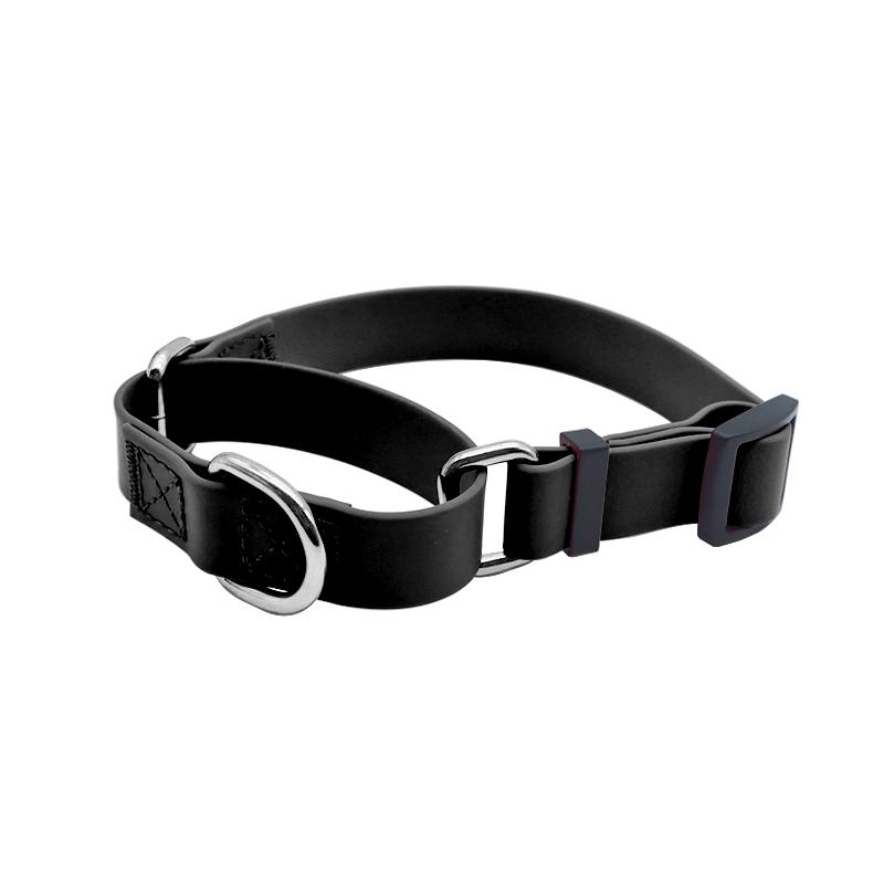 PVC Waterproof Dog Collar Nylon Comfort Pet Collar With Handle for Small Medium Large Dogs