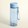 Water Bottle High Value Simple Transparent Plastic Water Cup with Tea Partition Leak-proof Sports Water Cup Student Portable Portable Cup