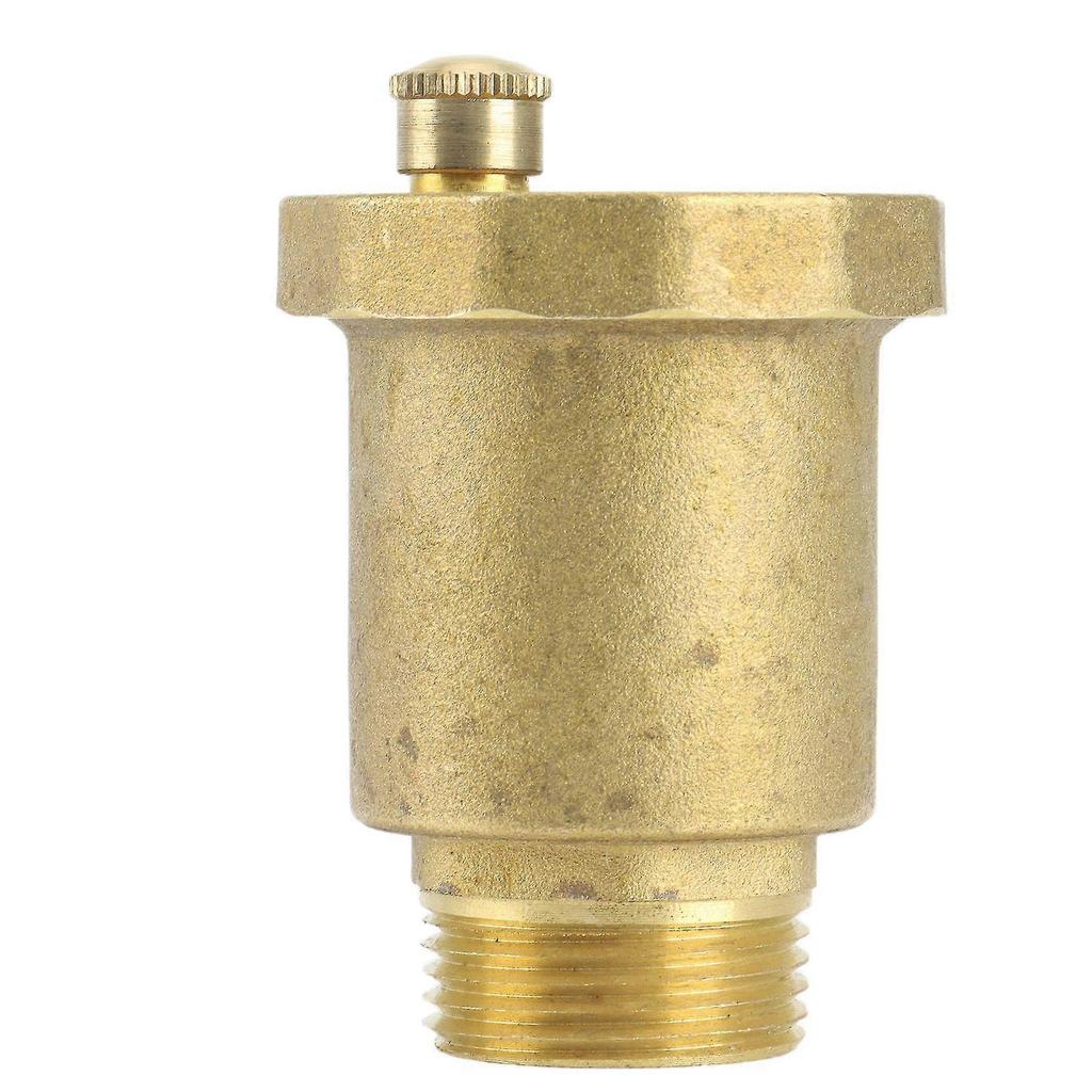 Brass Automatic Air Vent Valve 3/4 Inch Male Thread For Solar Water