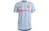 Manchester United Soccer Jerseys Men's Blue Moderate GM4622
