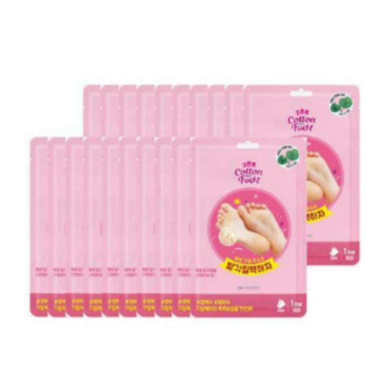 On The Body Cotton Foot Callus Removal Foot Peeling Pack 20P Large Size