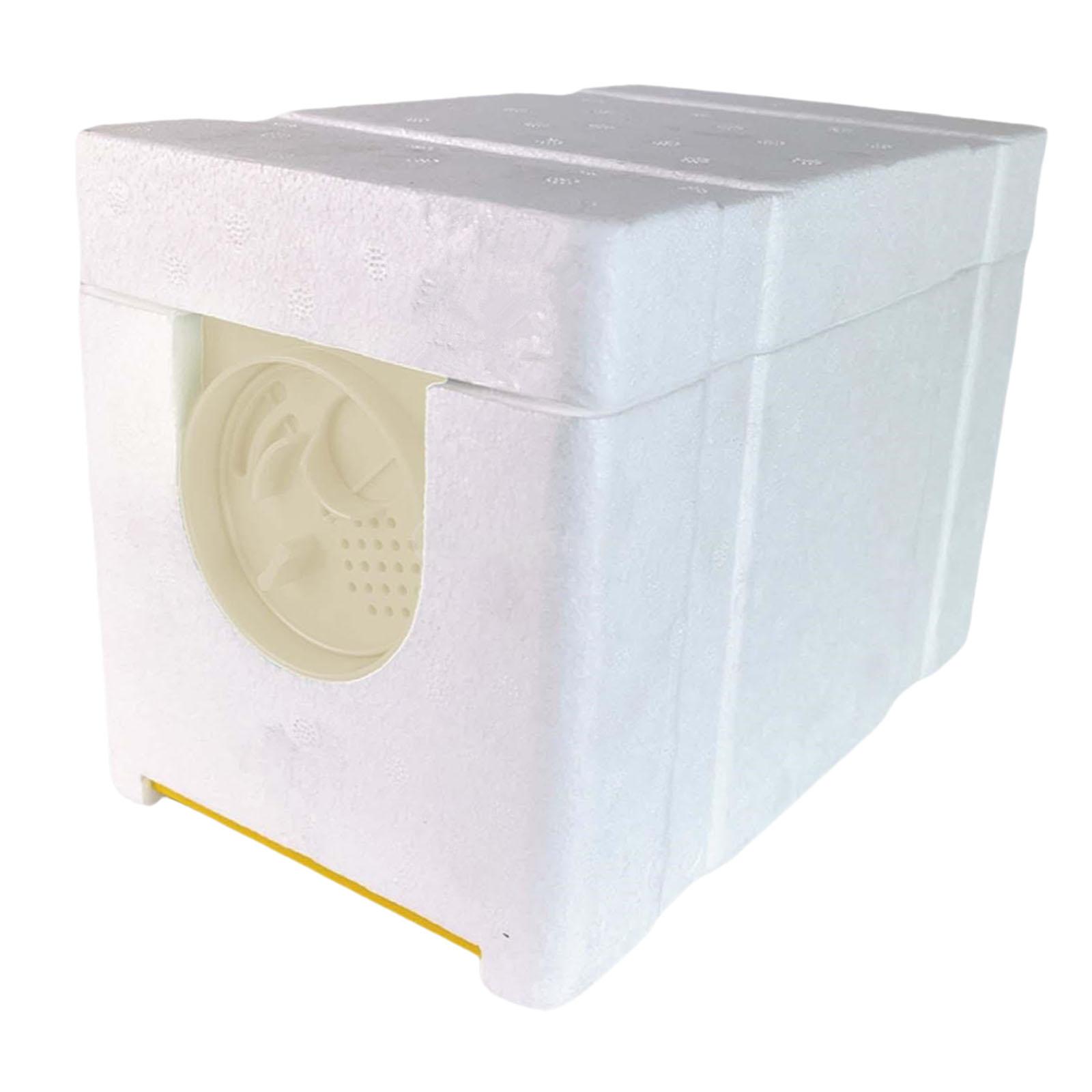 

Queen Bee Breeding Box Hive Box with 4 Frame for NUC Harvest Beekeeping Supplies білий