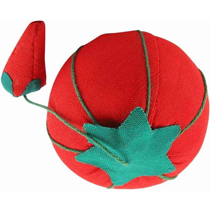 2Pcs Set Sewing Cushion, Cute Tomato Ball Shape Needle Pincushion for DIY Crafts, Easy to Use, Portable Design, Storage for Pins