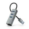 USB-C Docking Station with Gigabit Ethernet and USB 3.0 to RJ45 Adapter for Laptops & Tablets