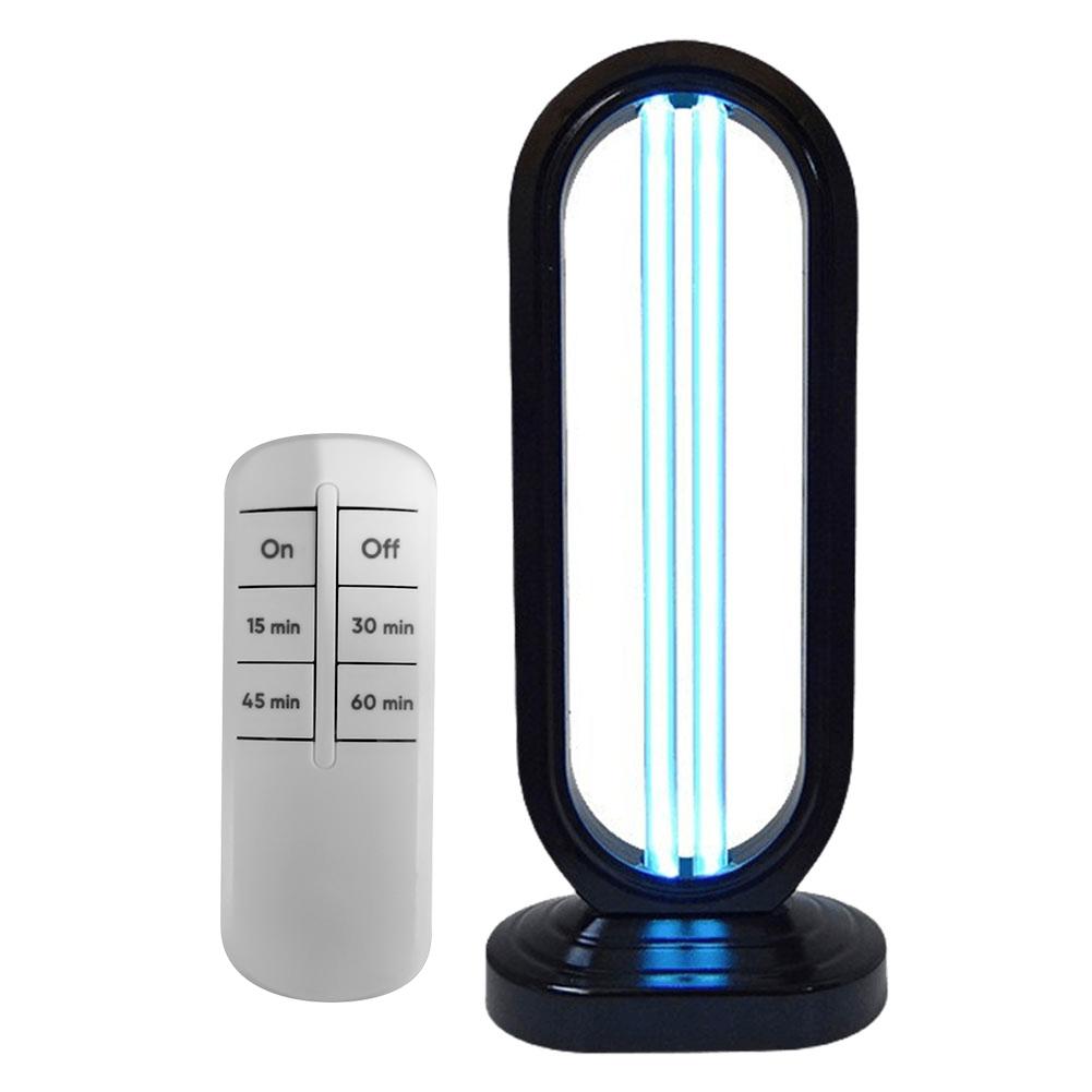 Ultraviolet Light 110V 220V 38W High Ozone UVC Lamp Remote Control Ultraviolet Sterilizing Lamp for Home Kitchen Baby Room