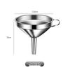 Stainless Steel Mesh Funnel for Oil, Wine, and Water Filtration