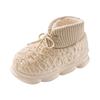 Fashion Winter Warm Shoes for Woman Men Indoor Slippers Soft Plush Couples Home Floor Snow Boots Zapatillas De Mujer