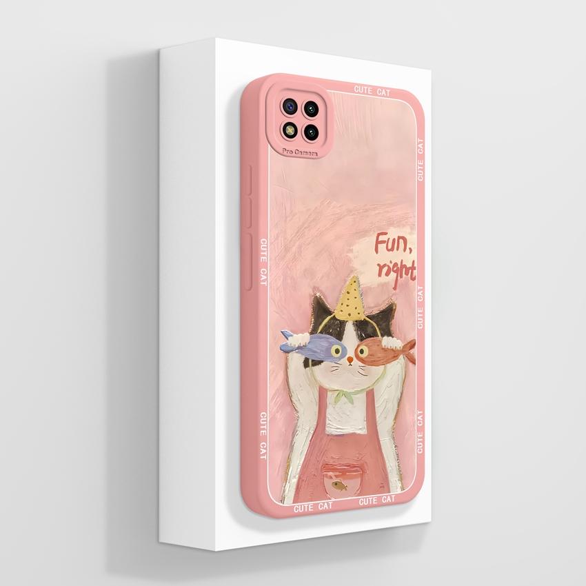 Shockproof Phone Cases For Xiaomi Poco C3 C31 F3 F4 GT F5 F6 F7 Pro Mi A2 Lovely Rabbit Soft Cover Liquid Silicone Anti Drop Housing For Xiaomi Casing