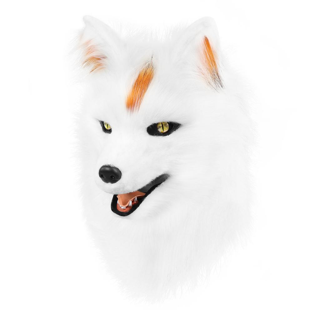 Plush animal canine fox mask headgear full-head animal head costume cosplay Clothing can be worn comfortably
