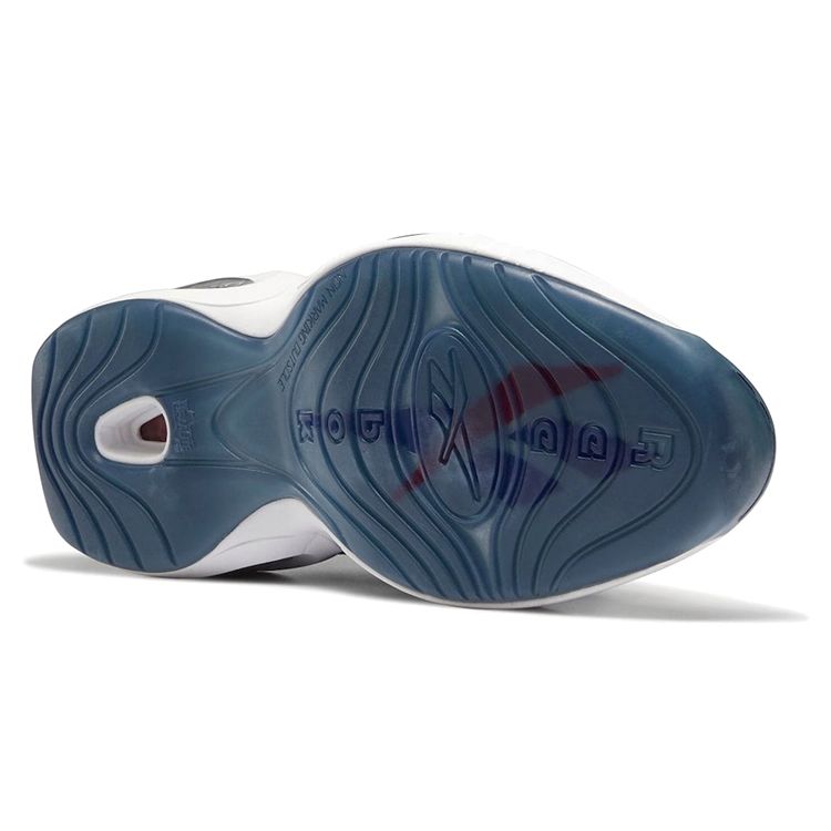 Reebok Question Mid USA Men Sneakers Blue Vector-Navy Footwear-White H01281