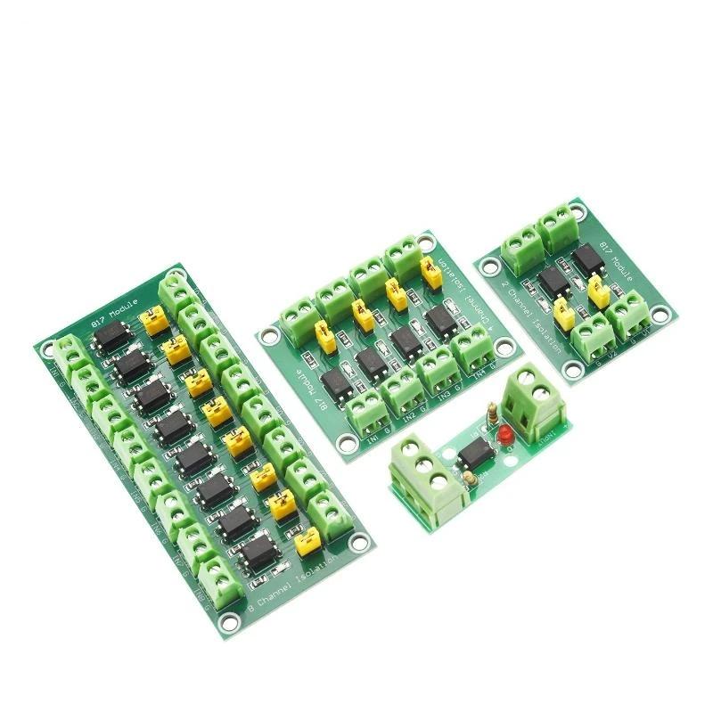 Pc817 Channel Optocoupler Isolation Board 3.6-30V Voltage Converter Photoelectric Driver Module 817
