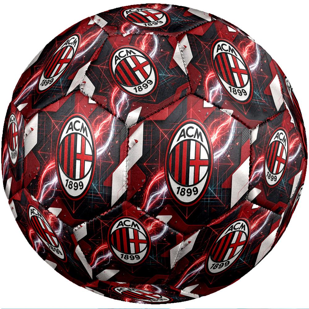 Pallone da calcio Tema AC Milan Taglia 5 Pallone da calcio Tocco Morbido Pallone da calcio per Allenamento Professionale per Sport all'Aperto
