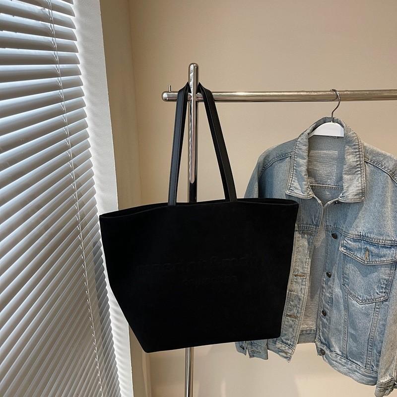 IELGY Ladies Tote Bag - Casual Commuter, Large Capacity, Suede Velvet