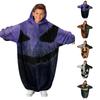Flanellpyjamas för barn med Halloween-tryck för mysig hemmabruk