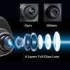 E-ACE Dashcam Car Dvr 4.3 Inch Mirror FHD 1080P Camera Optional Dual Lens DVR  Rearview Mirror Dash Camera Video Recorder Auto