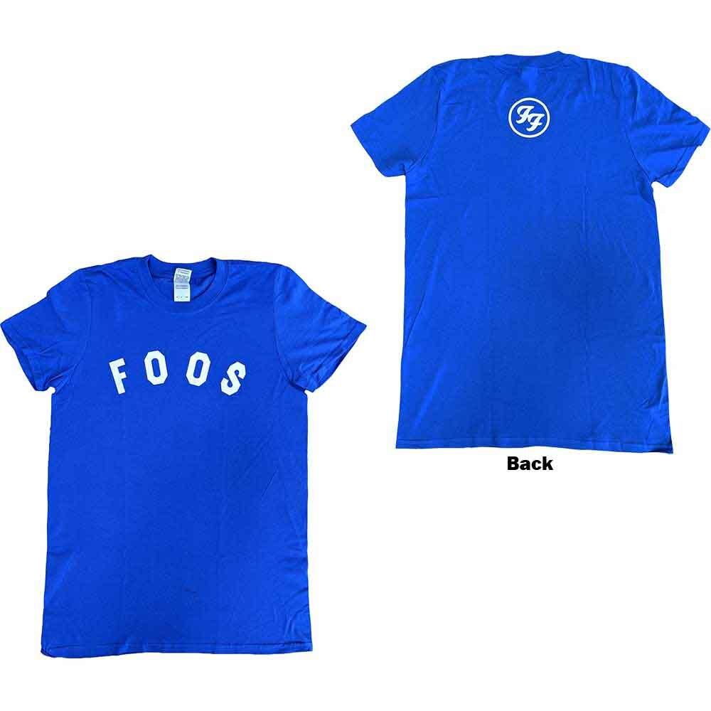 Foo Fighters Foos Logo T-Shirt Blue New XL