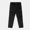Danakil Black Cargo Pants with Zipped Pockets Child