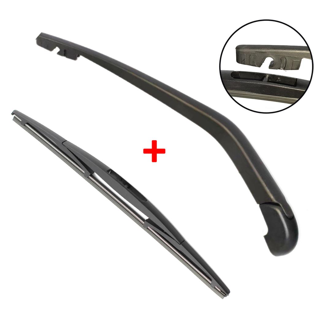 Rear Wiper Blade & Arm Set Kit For Nissan NV200 2010--2016 Windshield Windscreen Rear Window