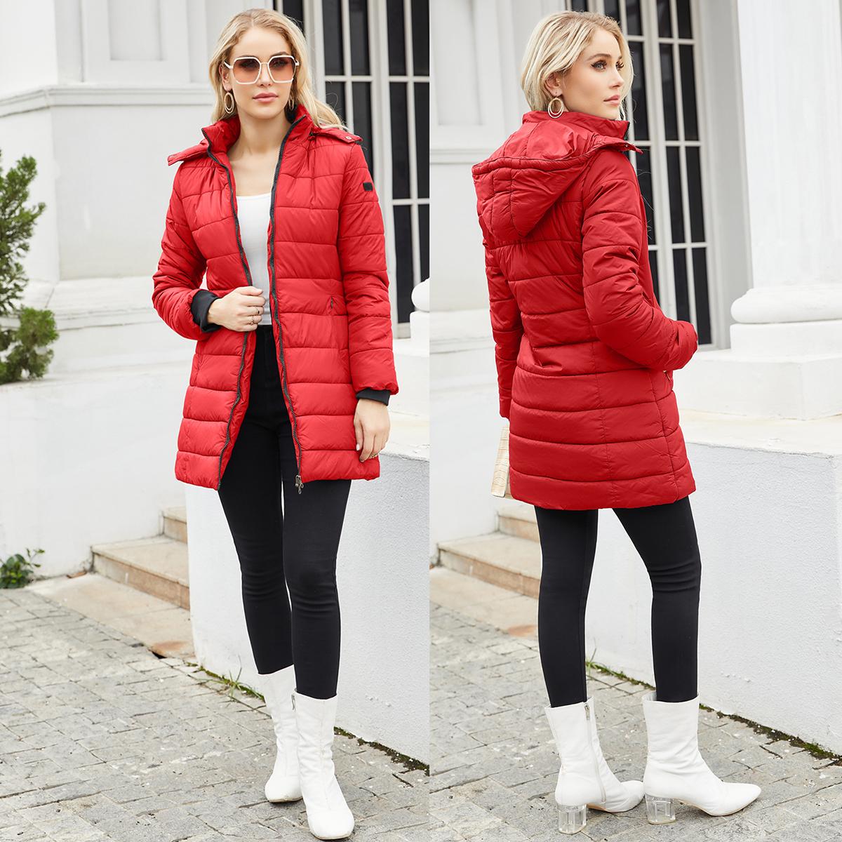 Женская куртка с капюшоном — фото 18