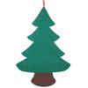 Children's DIY Felt 3D Christmas Tree with Handmade Ornaments