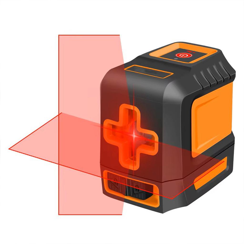 Mini 2 Lines Laser Level Self-Leveling Horizontal And Vertical Cross Super Powerful Green/Red Laser Beam Line