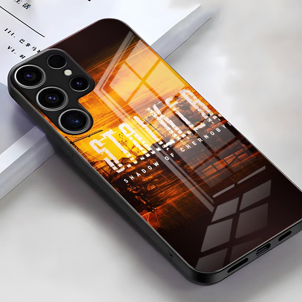

S-Stalker 2 Phone Case For Samsung S26 S25 Edge Ultra S23 S22 S21 S20 Ultra Plus S24 Fe A54 A53 A25 Glass Cover Samsung S21 FE