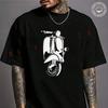 Moto Men's T-shirt Vintage Scooter PX Accessories Cotton T Shirt Short Sleeve Exquisite Design