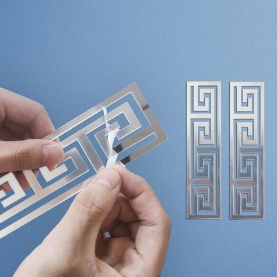Acrylic Wall Decoration: Waistline Mirror Stickers for Bedroom, Living Room, or Kitchen TV Background