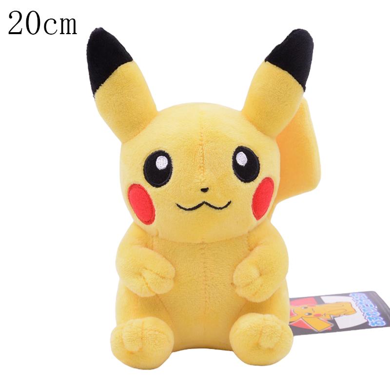 Pikachu Peluche Squirtle Bulbasaur Charmander Pokemon Leafeon Sylveon Glaceon Plush Toys Sprigatito Pichu Sudowood Stuffed Doll