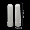 10Pcs Essential Oil Blank Inhaler Tubes Comes Inhaler Stick With Cotton Wicks, Refillable, Dropper
